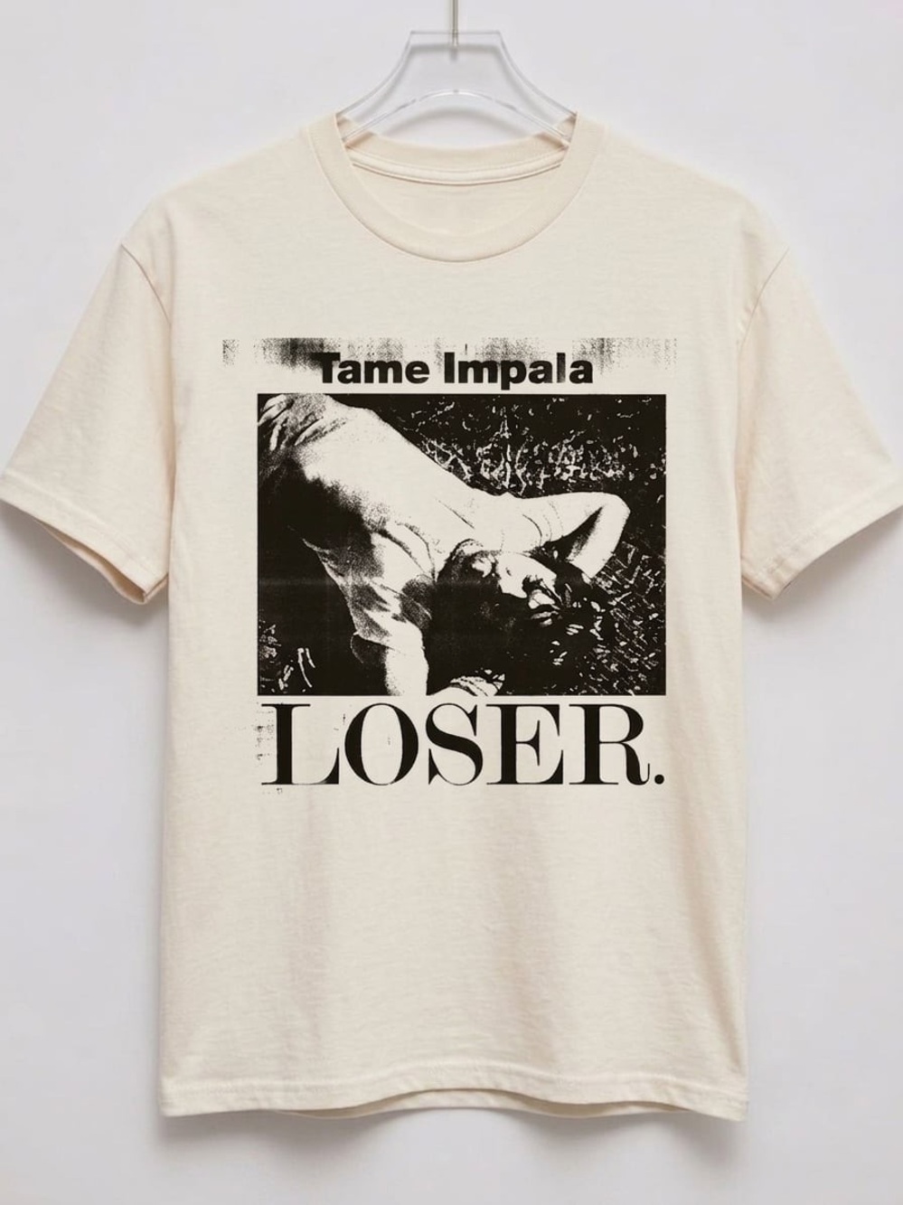 Tame Impala Deadbeat Tour 2026 Loser T-Shirt Off-White